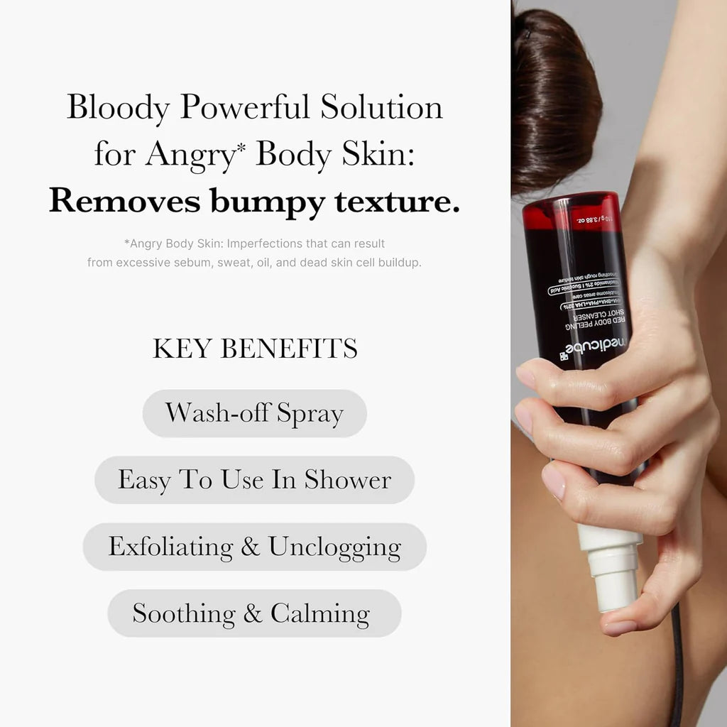Buy MEDICUBE - Red Acne Body Peeling Shot - 110G in Pakistan