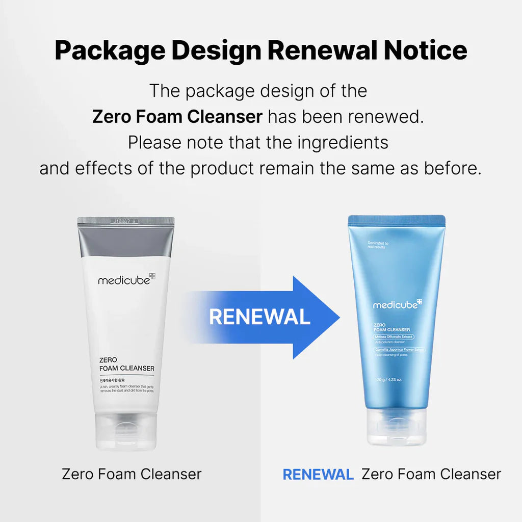 Buy MEDICUBE - Zero Foam Cleanser - 120G in Pakistan