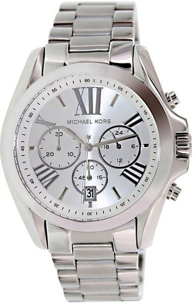 Buy Michael Kors Bradshaw Silver Dial Silver Steel Strap Watch for Men - MK5535 in Pakistan