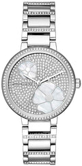 Buy Michael Kors Women's Courtney Analog Display Analog Quartz Silver Watch - Mk3835 in Pakistan