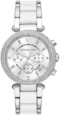 Buy Michael Kors Ladies Parker Silver Dial Silver Stainless Steel Strap Watch MK6354 in Pakistan