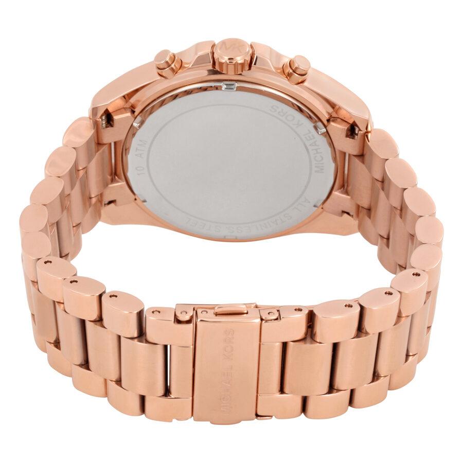 Buy Michael Kors Womens Quartz Stainless Steel Rose Gold Dial 43mm Watch - Mk5503 in Pakistan