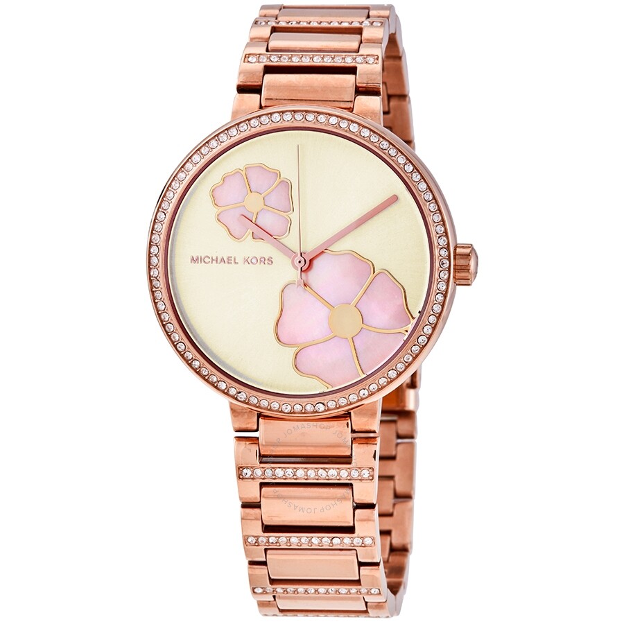 Buy Michael Kors Women's Courtney Analog Display Analog Quartz Rose Gold Watch - Mk3836 in Pakistan