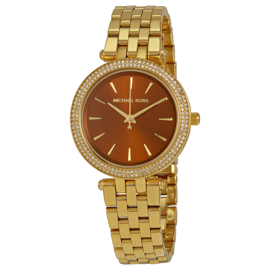 Buy Michael Kors Darci Mini Gold Dial Gold-tone Stainless Steel Strap Ladies Watch - Mk3408 in Pakistan