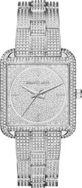 Buy Michael Kors Square Lake Pave Silver Diamonds Dial Women's Watch - Mk3662 in Pakistan