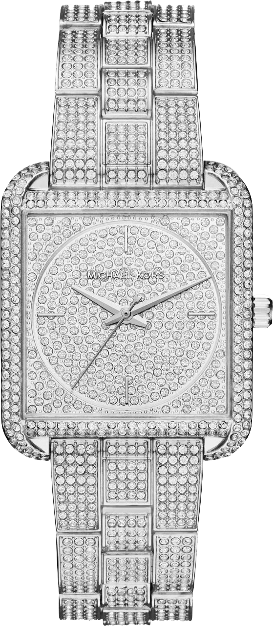 Buy Michael Kors Square Lake Pave Silver Diamonds Dial Women's Watch - Mk3662 in Pakistan