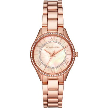 Buy Michael Kors Mother of Pearl Dial Rose Gold Steel Strap Watch for Women - MK4464 in Pakistan