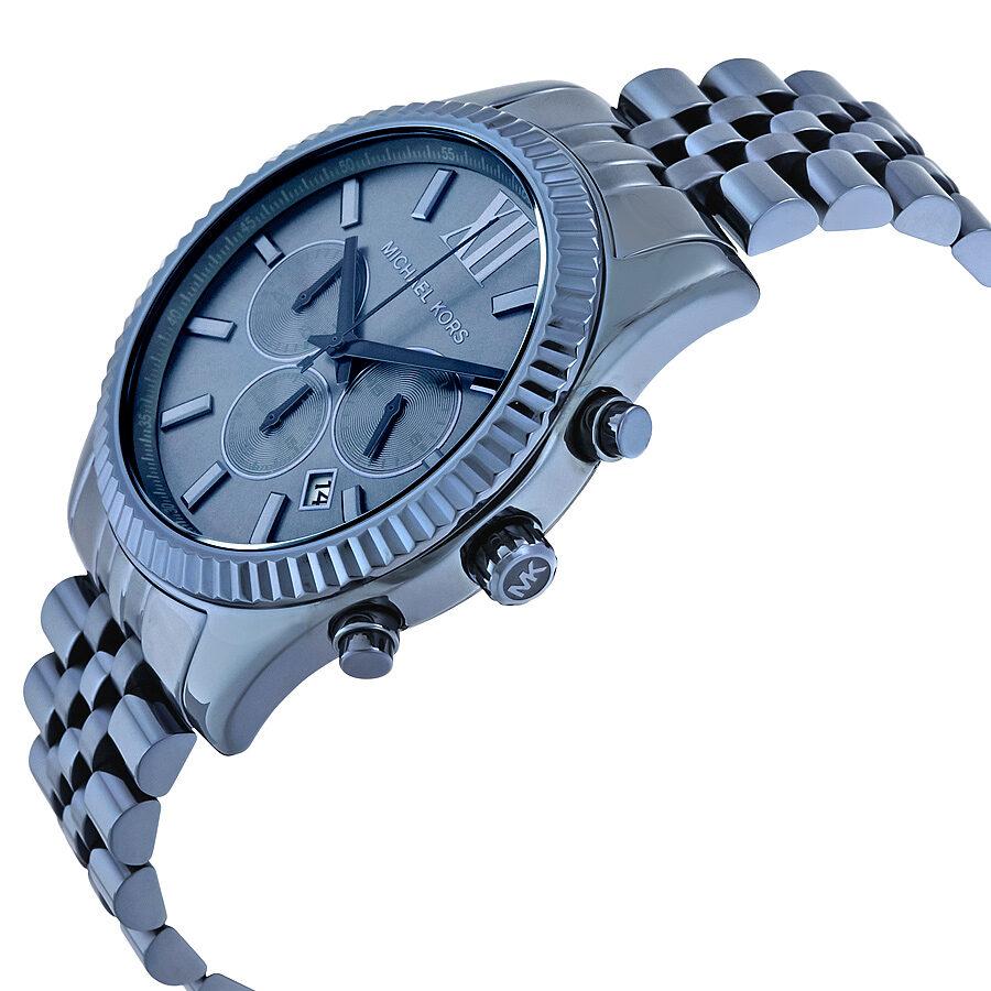Buy Michael Kors Lexington Blue Dial Blue Steel Strap Watch for Women - MK8480 in Pakistan