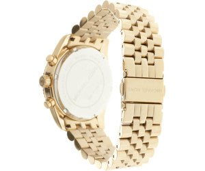 Buy Michael Kors Womens Chronograph Quartz Stainless Steel Gold Dial 38mm Watch - Mk5556 in Pakistan