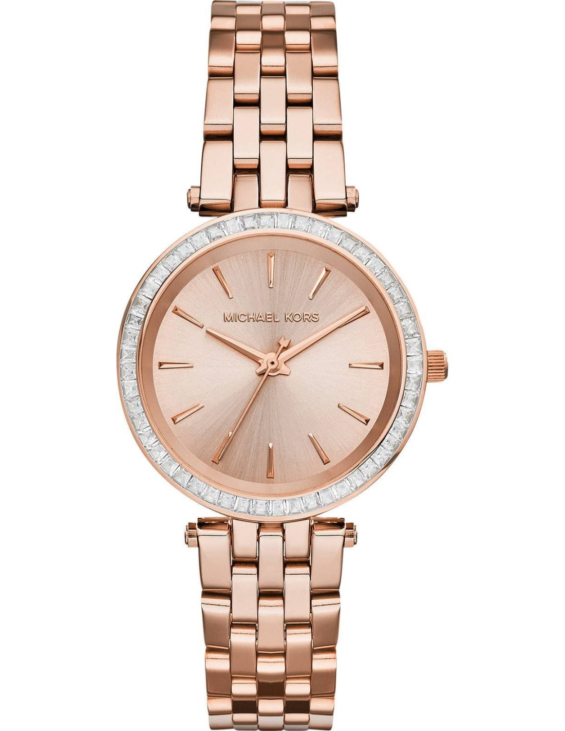Buy Michael Kors Womens Quartz Stainless Steel Rose Gold Dial 33mm Watch - Mk3366 in Pakistan