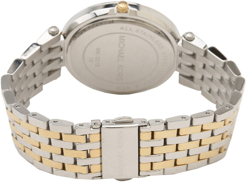 Buy Michael Kors Womens Quartz Stainless Steel Gold Two-tone Bracelet 39mm Watch - Mk3215 in Pakistan