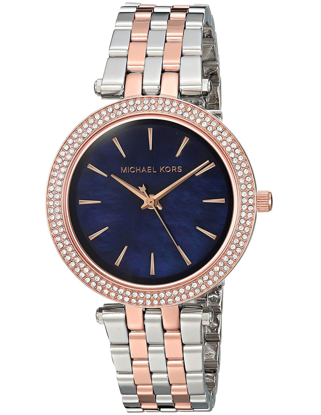 Buy Michael Kors Womens Quartz Stainless Steel Blue Mother Of Pearl Dial 33mm Watch - Mk3651 in Pakistan