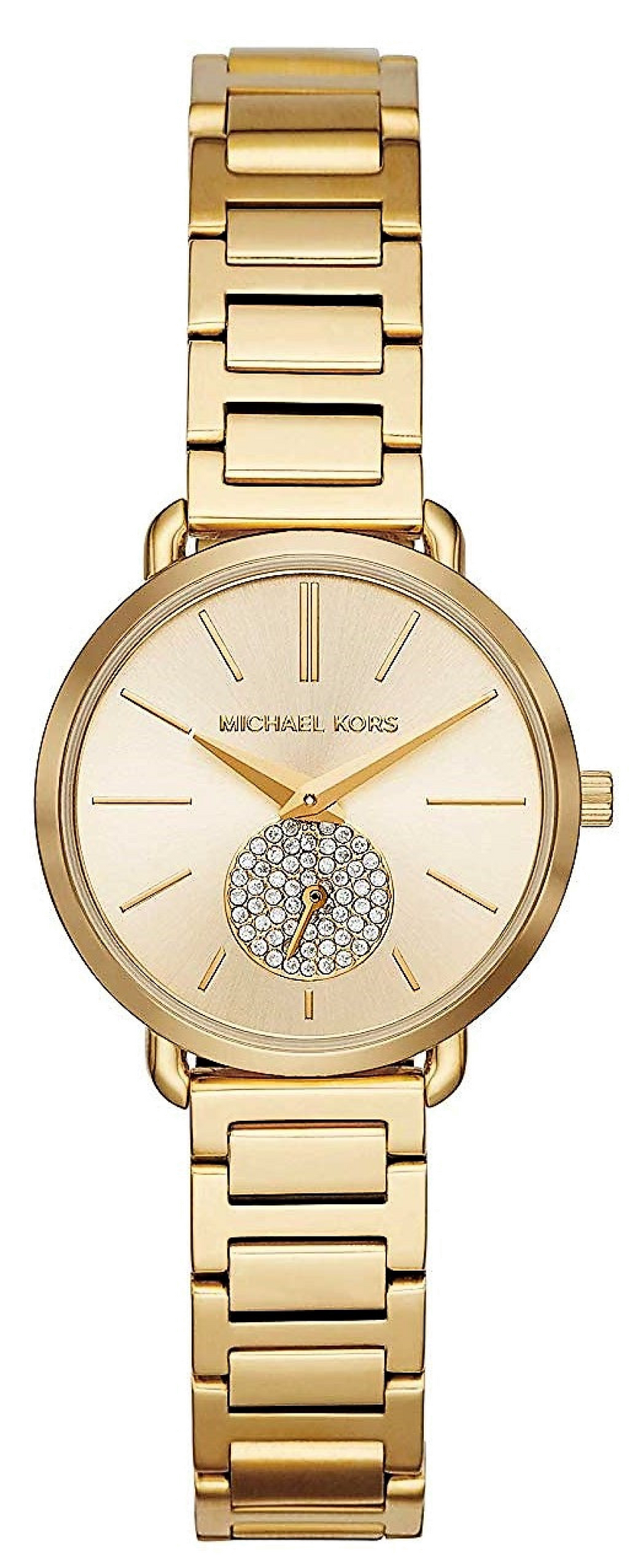 Buy Michael Kors Womens Analog Quartz Stainless Steel Gold Dial 28mm Watch - Mk3838 in Pakistan