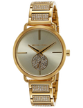Buy Michael Kors Portia Pave Gold Dial Gold Stainless Steel Strap Ladies Watch - Mk3852 in Pakistan