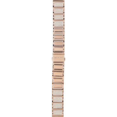 Buy Michael Kors Portia Crystal Rose Gold Dial Stainless Steel Strap Ladies Watch - Mk3853 in Pakistan