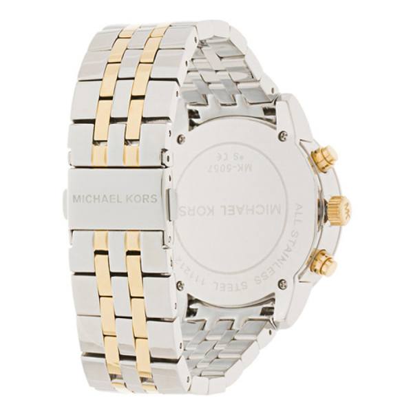 Buy Michael Kors Jet Set Chronograph White Dial Two-tone Strap Ladies Watch - Mk5057 in Pakistan
