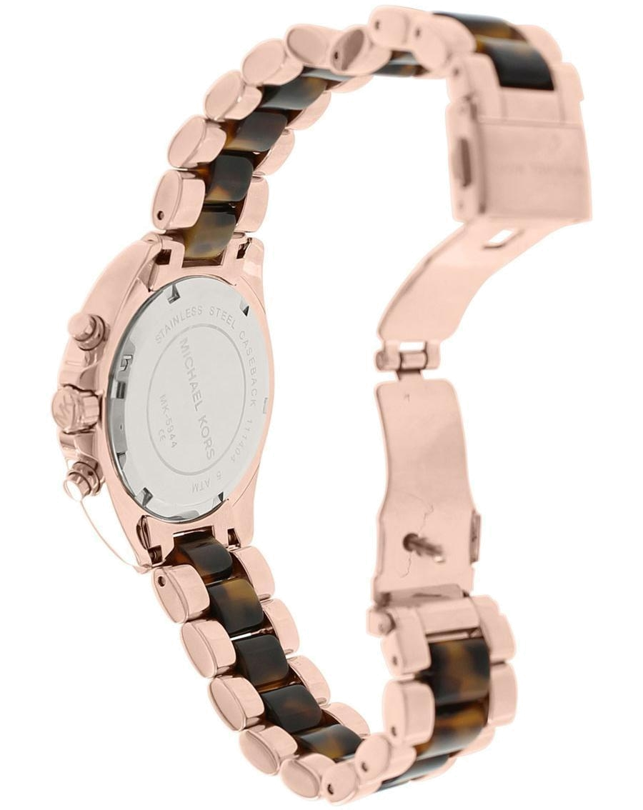 Buy Michael Kors Womens Quartz Chronograph Stainless Steel Brown Dial 36mm Watch - Mk5944 in Pakistan
