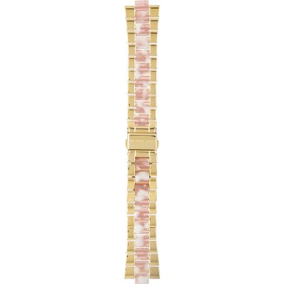 Buy Michael Kors Channing Pink Dial Two Tone Steel Strap Watch for Women - MK6650 in Pakistan
