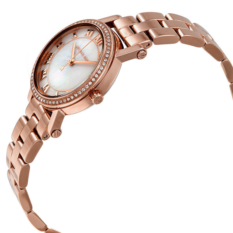 Buy Michael Kors Petite Norie Mother of Pearl Dial Gold Stainless Steel Womens Watch - Mk3700 in Pakistan