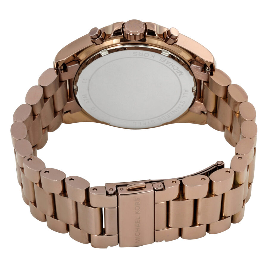 Buy Michael Kors Bradshaw Chronograph Sable Dial Brown Steel Strap Watch for Women  - MK6247 in Pakistan