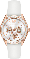 Buy Michael Kors Womens Quartz Silicone Strap White Dial 40mm Watch - Mk6945 in Pakistan