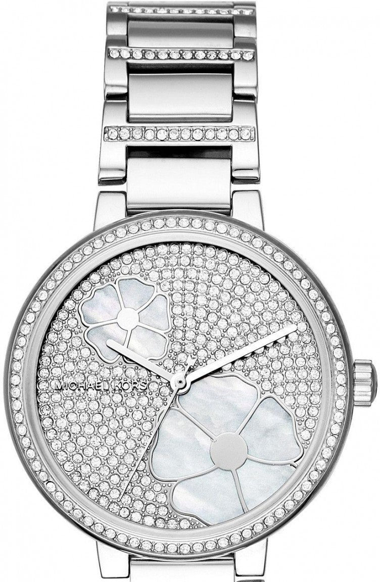 Buy Michael Kors Women's Courtney Analog Display Analog Quartz Silver Watch - Mk3835 in Pakistan