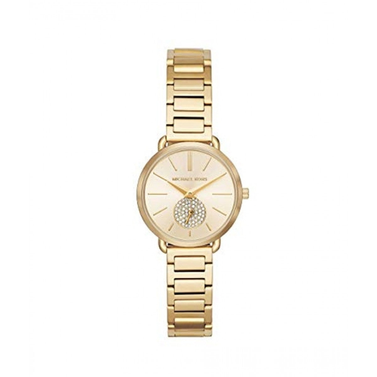 Buy Michael Kors Womens Analog Quartz Stainless Steel Gold Dial 28mm Watch - Mk3838 in Pakistan