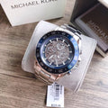 Buy Michael Kors Jetmaster Men's Watch Blue Dial Silver Stainless Steel Strap - Mk9024 in Pakistan