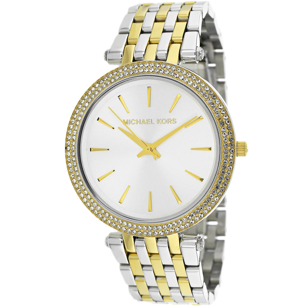 Buy Michael Kors Womens Quartz Stainless Steel Gold Two-tone Bracelet 39mm Watch - Mk3215 in Pakistan