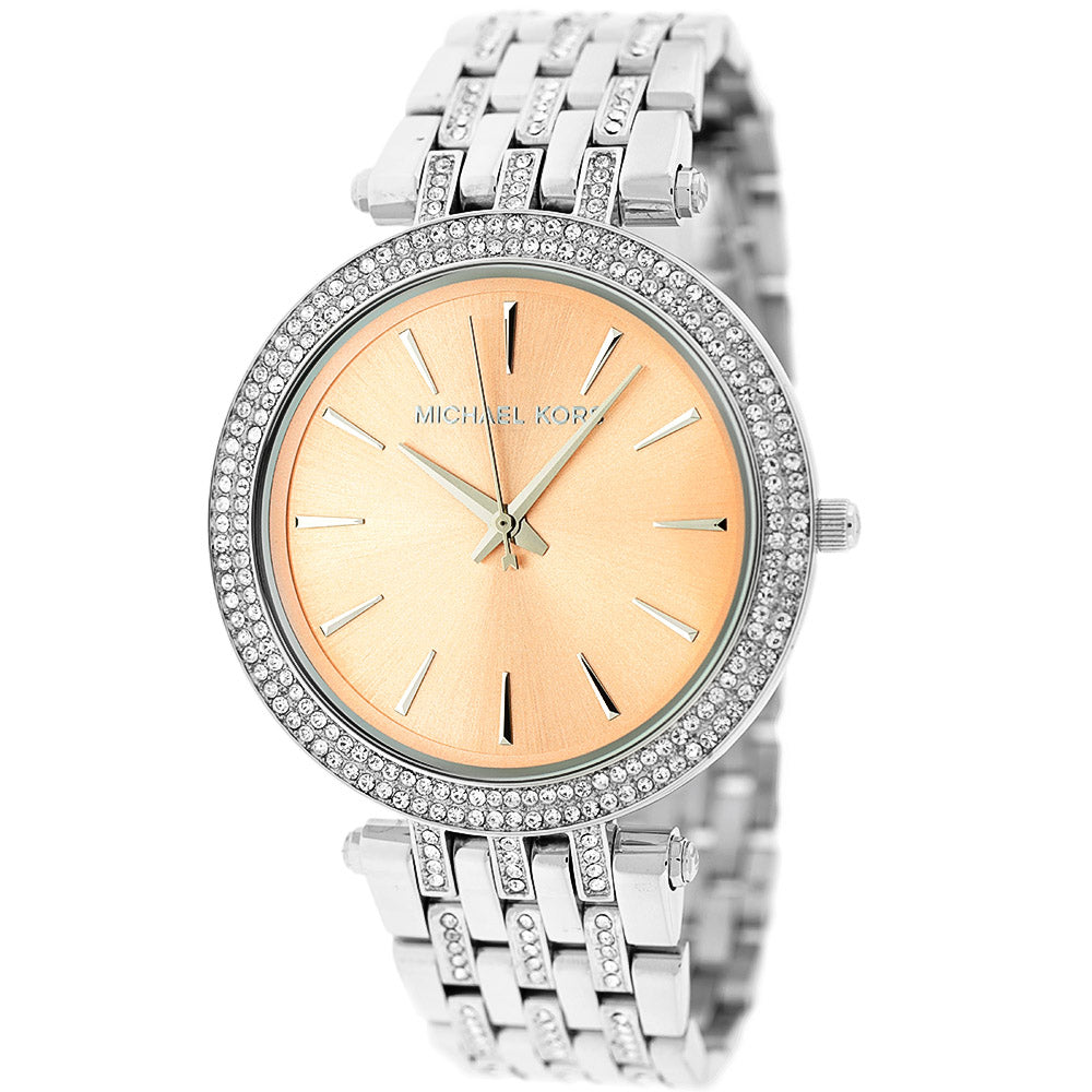 Buy Michael Kors Womens Quartz Stainless Steel Pink Dial 39mm Watch - Mk3218 in Pakistan