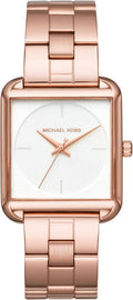 Buy Michael Kors Lake White Dial Rose Gold Stainless Steel Strap Ladies Watch - Mk3645 in Pakistan