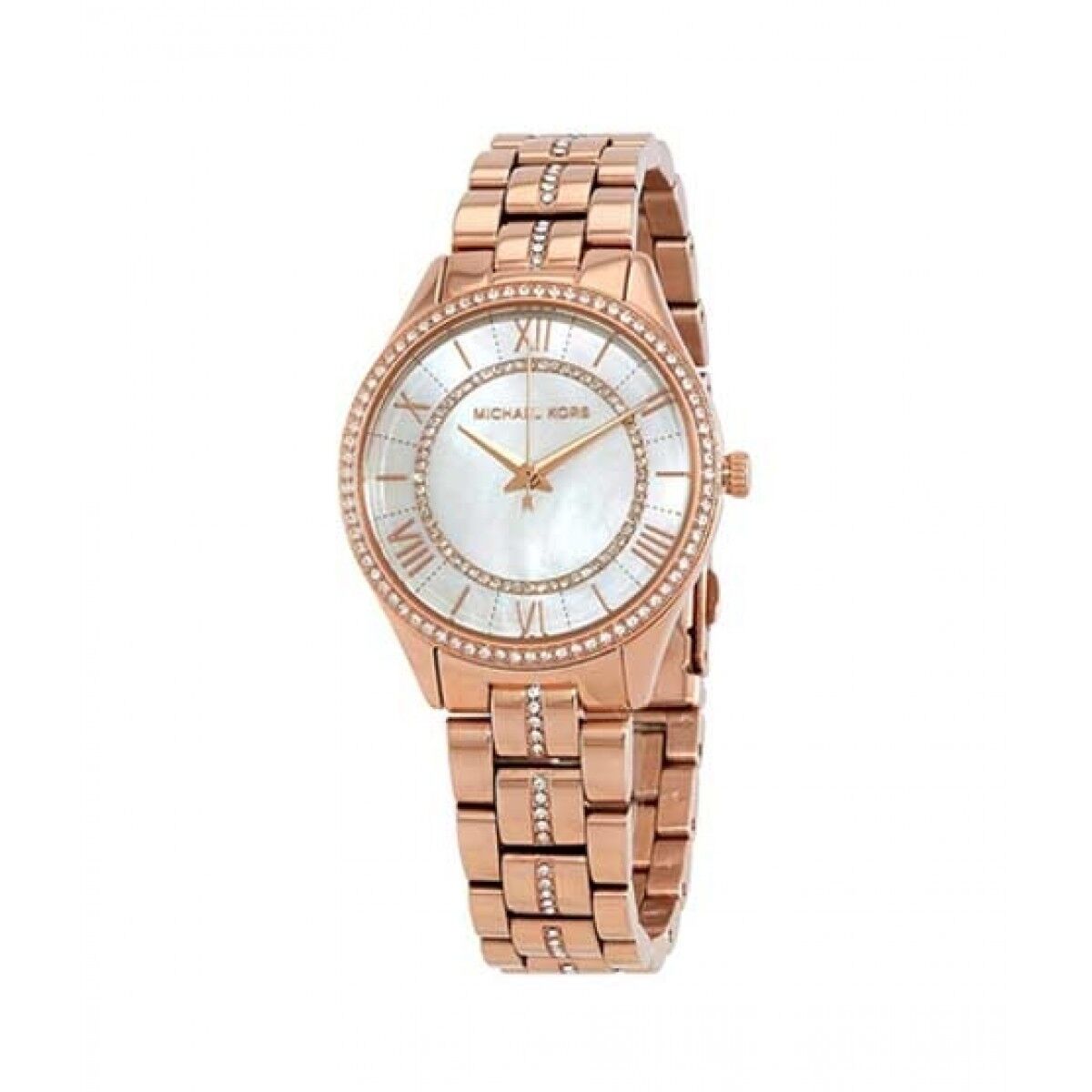 Buy Michael Kors Women's Lauryn Three-hand Rose Gold-tone Stainless Steel Watch - Mk3716 in Pakistan