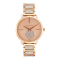 Buy Michael Kors Portia Crystal Rose Gold Dial Stainless Steel Strap Ladies Watch - Mk3853 in Pakistan