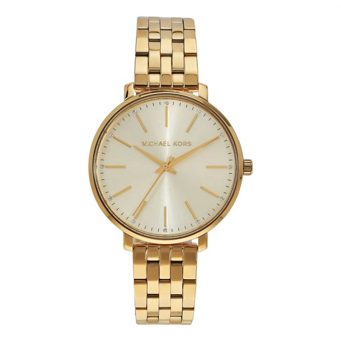 Buy Michael Kors Pyper Gold Dial Gold Stainless Steel Strap Women's Watch Gold - Mk3898 in Pakistan