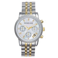 Buy Michael Kors Jet Set Chronograph White Dial Two-tone Strap Ladies Watch - Mk5057 in Pakistan