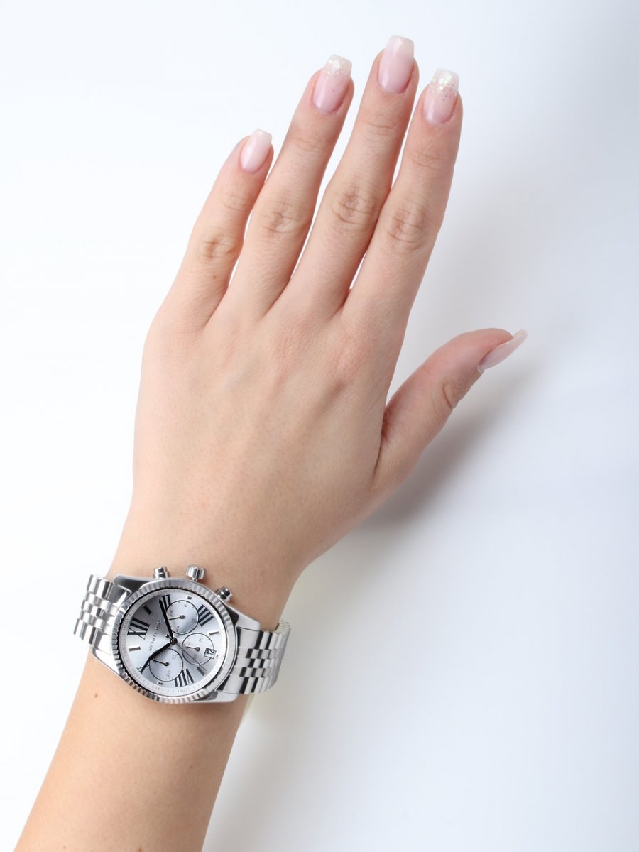 Buy Michael Kors Womens Quartz Stainless Steel Silver Dial 38mm Watch - Mk5555 in Pakistan