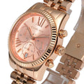 Buy Michael Kors Womens Chronograph Quartz Stainless Steel Rose Gold Dial 38mm Watch - Mk5569 in Pakistan