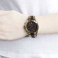 Buy Michael Kors Bradshaw Chronograph Tortoise Shell Brown Dial Ladies Watch - Mk5696 in Pakistan
