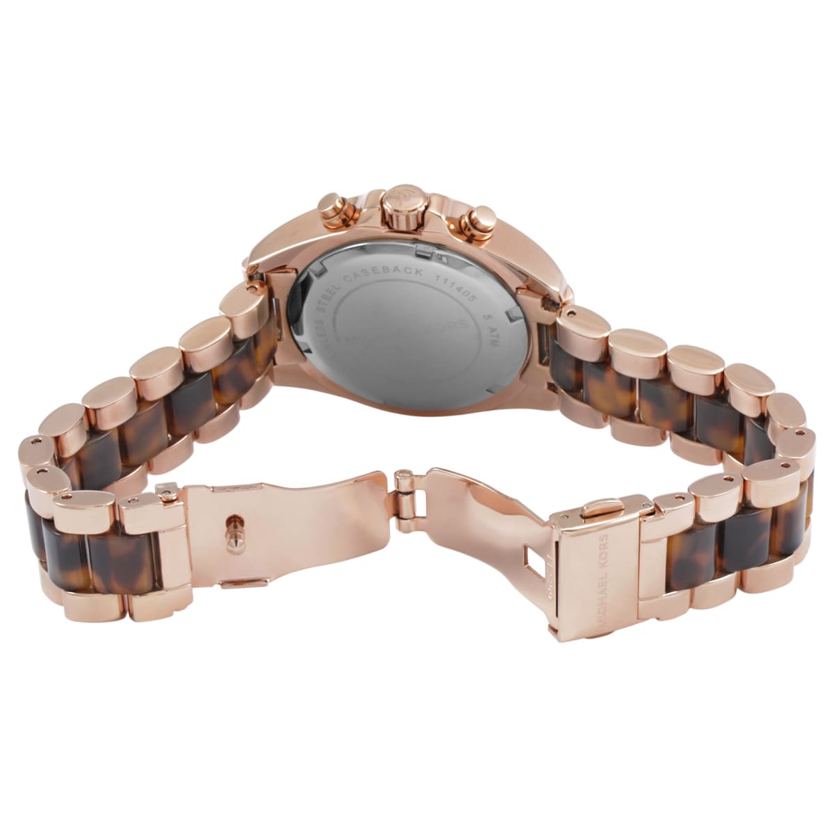 Buy Michael Kors Womens Quartz Chronograph Stainless Steel Brown Dial 36mm Watch - Mk5944 in Pakistan