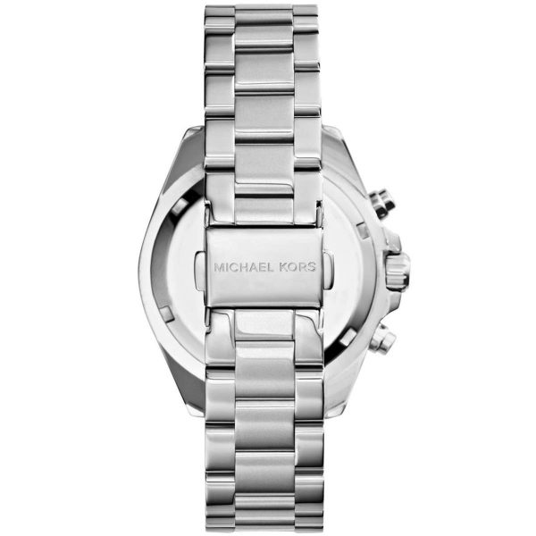 Buy Michael Kors Womens Chronograph Quartz Stainless Steel Silver Dial 34mm Watch - Mk6174 in Pakistan
