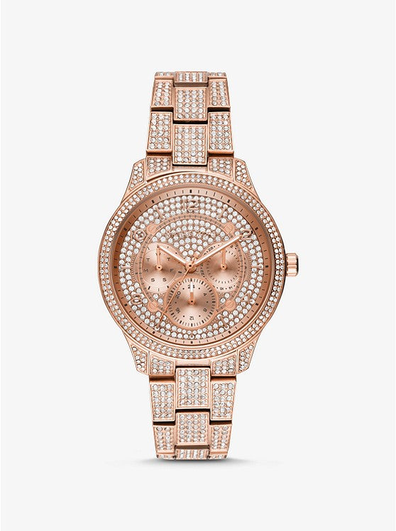 Buy Michael Kors Runway Rose Gold Dial Rose Gold Steel Strap Watch for Women - MK6628 in Pakistan
