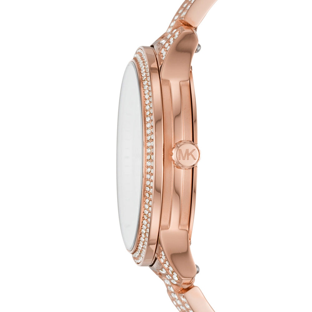 Buy Michael Kors Runway Rose Gold Dial Rose Gold Steel Strap Watch for Women - MK6628 in Pakistan