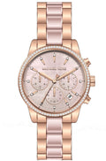 Buy Michael Kors Ritz Chronograph Quartz Crystal Two Tone Strap Ladies Watch - MK6769 in Pakistan