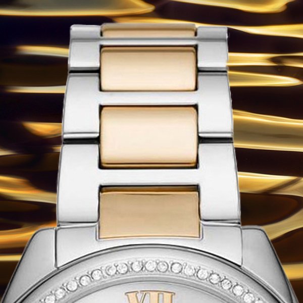 Buy Michael Kors Silver Dial Two Tone Steel Strap Janelle Watch for Women - MK7092 in Pakistan