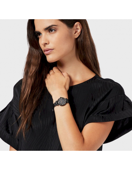 Buy Emporio Armani Women's Analog Stainless Steel Black Dial 32mm Watch AR11245 in Pakistan