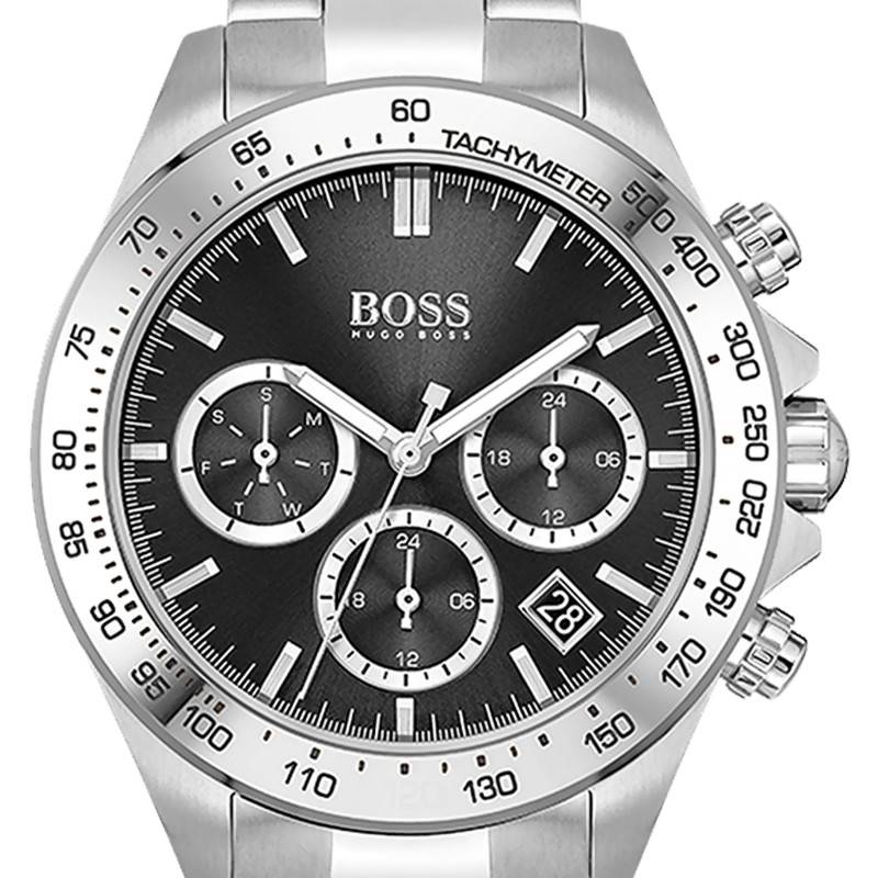 Buy Hugo Boss Womens Quartz Silver Stainless Steel Black Dial 38mm Watch - 1502614 in Pakistan