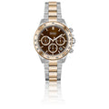 Buy Hugo Boss Womens Quartz Two-tone Stainless Steel Brown Dial 38mm Watch - 1502617 in Pakistan
