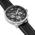 Buy Tommy Hilfiger Mens Quartz Leather Strap Multi Dial Grey Dial 44mm Watch - 1791289 in Pakistan