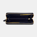 Buy Coach Accordion Zip Wallet in Signature Debossed Patent Leather (Black) in Pakistan