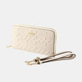 Buy Coach Accordion Zip Wallet in Signature Debossed Patent Leather (White) in Pakistan